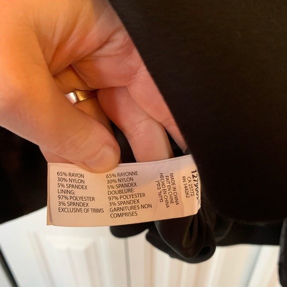 2xl Amanda Green Northern Reflections Black Blazer - Picture 3 of 5